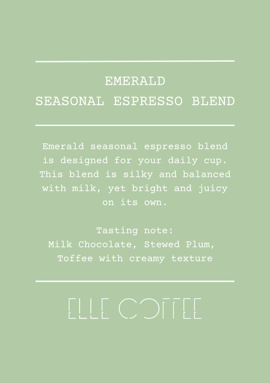 Emerald Seasonal Blend - Espresso Roast