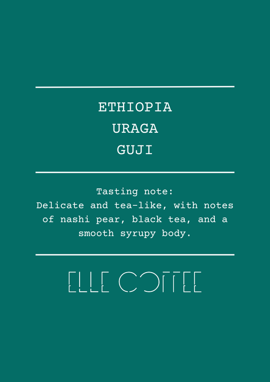 Ethiopia Uraga Guji Gr 1 - Washed - Espresso Roast